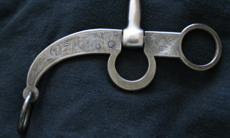 Snaffle Inside Cheek Engraved